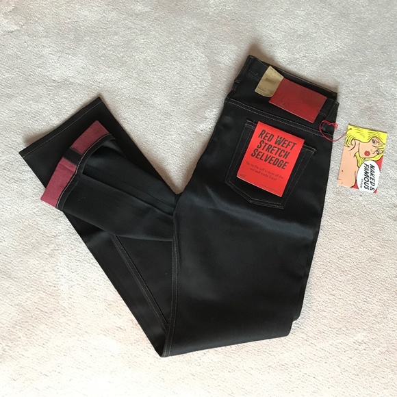 naked and famous red weft